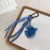 Estilo Ins Coreano Artesanal Tecido Desenho Animado Pingente Boneca Acessório de Moda Chaveiro Acessório de Bolsa Fivela de Segurança Fofa