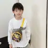 Bolsa de Peito Infantil Estilo Novo 2026, Porta-Moedas de Desenho Animado Estiloso para Meninos, Bolsa Transversal Casual da Moda, Bolsa Pequena para Exterior