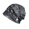 Gorro Retro Tie-Dye Delgado Transpirable Holgado para Mujer Verano Diseño con Sentido Turbante para la Cabeza Hace que la Cara se Vea Más Pequeña Gorro de Ponerse Gorro