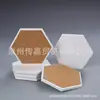 Posavasos Absorbentes de Cerámica en Blanco, Posavasos Redondos de Tierra de Diatomeas Blancos para Aislamiento Térmico, Material para Manualidades, Posavasos para Impresión UV, Posavasos Lisos en Blanco