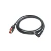 Cable de Conexión Powerusb 24V 8P Cabezal Giratorio Dc5.5*2.5 Cable de Carga para Impresora Pos Escáner Pistola