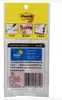 3M Post-it Post 680-2PK-1 etiqueta indicadora 20 piezas paquete de 2 colores azul + rojo tira de notas