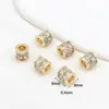 Accesorios para Joyería DIY Pulsera Color Oro 18K Paquete Micro Circonita Passepartout Pulsera de Cuentas Collar Venta al por Mayor C45