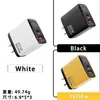 Carregador Digital de 65W com Porta Dupla A+C Us, Europa, Reino Unido, Índia e Austrália Carregamento Rápido Cabeça de Carregamento Adequada para Apple Carregador Multi-Porta