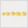 Al por mayor aleación chapado en oro hueco soporte para flores hecho a mano material con cuentas soporte para cuentas tapa de flor accesorios para joyería diy cuentas sueltas