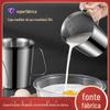 Popular Transfronteiriça Aço Inoxidável 304 Bico de Falcão Copo Medidor Chá de Leite Café Balança Copo Medidor 2L Copo para Latte Art Copo Experimental Balde de Gelo