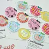 Nuevo Botón de Manzana Impresión a Color Lindos Accesorios Hechos a Mano de Resina Botones Ropa Infantil Botones Accesorios Versátiles para Mujeres