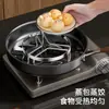 Rejilla para Cocinar al Vapor de Acero Inoxidable, Rejilla para Ollas, Salvamanteles Aislante del Calor para Cocina, Rejilla Universal Engrosada de Grado Alimenticio, Rejilla de Almacenamiento, Multiusos