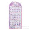 Yt-Pf Rhinestone de Cristal DIY Decoración de Diario 3D Corazón Mariposa Diario Pegatinas de Recompensa para Niños Escultura de Papel de Luz y Sombra