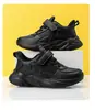 Zapatillas blancas para niños, nuevo modelo de comercio exterior, zapatillas deportivas para estudiantes, zapatillas deportivas casuales para niños mayores, zapatillas deportivas casuales para niños, zapatos negros para niñas