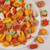 Pan de Chocolate Simulado, Tartaletas de Huevo, Galletas, Juguetes de Comida, Juguetes Hechos a Mano para Armar, Accesorios de Resina, Adornos Miniatura Tridimensionales