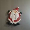 Adesivos de Geladeira Cabeça de Ano Novo e Natal Presente Transfronteiriço Criativo Adesivos Magnéticos Decorações Tridimensionais para Vidro de Janela