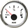 Medidor de Nível de Óleo Universal 52mm Medidor de Combustível para Modificação de Veículo e Barco Luz de Fundo Dupla Cor 12V/24V