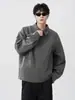 Chamarra de vuelo con cuello para hombre, estilo americano, chamarra corta casual de marca moderna cleanfit, sensación de alta gama, primavera 2025
