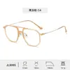 Gafas de montura grande clásicas nuevas moda para hombre montura de alfiler moda para mujer estilo personalidad gafas anti-luz azul venta al por mayor