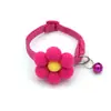 Nuevo Collar de Lazo Flor Gato Collar Perro Suministros para Mascotas Venta Directa de Fábrica Preferido Transfronterizo