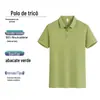 Camisas Polo de Seda Gelada de Manga Curta para Trabalho Camisas Publicitárias Personalizadas Impressas com Logos Atividades de Equipe Personalizadas Roupas de Trabalho Corporativas para Empresas
