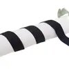 Tira de ribete elástico plegable de baja elasticidad de 2 cm para chalecos, chaquetas de plumón, puños y mangas