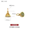 Pulseira dourada areia acessórios diy joias pingente pequeno pingente dourado antigo acessórios com contas contas miçangas feitas à mão material