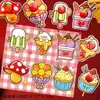 Cartão de Pirulito Volta às Aulas Dá Boas-Vindas aos Novos Colegas Layout de Cena de Sala de Aula Cartão Decorativo Cartão de Inserção de Doce para Crianças