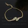Pulsera de serpiente Espíritu del Viento de lujo ligero diseño nicho alto sentido 2023 Nuevo estilo exquisito moda femenina joyería de mano personalizada