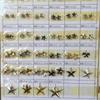Varios Tamaños de Uñas de Garra de Shandong Cabeza Redonda Cabeza Plana Cabeza Puntiaguda Cuadrada Estrella de Cinco Puntas Pirámide Cuentas de Garra Lao19