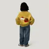 Pantalones de Tela Tutu Elefantito para Niñas Otoño/Invierno 2026 Nuevos Jeans con Forro Polar para Niños Pantalones Rectos Cómodos y Suaves para Niños