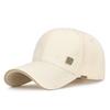 Primavera y Otoño Nuevo Estilo Nacional Simple Gorra de Tapa Dura para Hombre y Mujer Tela de Piña Moda Nacional Cómoda Combinable Gorra de Béisbol de Ala Curva