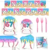 Decoraciones Populares de Amazon para Fiestas Temáticas de Seis Siete, Montaje de Atmósfera de Cumpleaños, Vajilla, Banderines de Cumpleaños, Globos