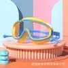 Gafas de Natación para Niños y Adultos, Marco Grande, Alta Definición, Impermeables, Antivaho, Gorros de Natación para Hombres y Mujeres, Gafas de Buceo al por Mayor