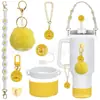 Accesorios Decorativos Stanley Correa de Mano de Cuerda Trenzada Estuche para Labial Llavero Duende Briqueta Funda de Silicona Antideslizante para Taza
