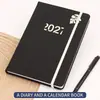 Calendario Inglés Transfronterizo 2027 Libro de 365 Días Cuaderno de Agenda A5 Cuaderno de Eficiencia Venta al por Mayor Planificador de Comercio Exterior
