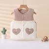 Chaleco de Bebé Otoño e Invierno Chaleco para Niños Ropa para Bebé Recién Nacido Acolchado Cálido Chaleco de Algodón Ropa para Niños