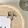 Nuevo Pasador de Estrella de Cinco Puntas Pasador de Estrella Plata Y2K Femenino Clip para Flequillo Lateral Accesorios para el Cabello Tocado Sencillo Venta al por Mayor
