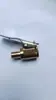 Adaptador de bomba de aire a bordo cobre tipo abrazadera de mandíbula externa adaptador de boquilla de aire boquilla de inflado rápido para neumáticos