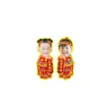 Adesivos Fuwa Personalizados de Zhou Keyu para Decorações de Porta de Bonecos de Véspera de Ano Novo