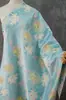 Estilo Tradicional Chino Brocado de Imitación Song Brocado Blanco con Hilo Dorado Tela Jacquard para Vestidos y Abrigos de Estilo Chino Moderno para Niños, Tela Decorativa Teñida en Hilo