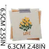 Patch Ursinho Slow Life Patch de Tecido Bordado Vintage Patch de Vaso Patch de Cogumelo Decoração de Roupa Patch Termocolante Bordado