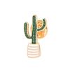 Transfronterizo Caliente AliExpress Caliente Dibujos Animados Creativo Divertido Broche Planta Cactus Combinación Maceta Goteo de Aceite Broche