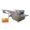 Máquina de embalagem automática em filme rolo para filé de frango em fio, máquina de embalagem horizontal para produtos congelados em fio, máquina de embalagem para barra de fio de placa de fio de glúten