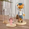 Fornecedor da Fabricante Tampa de Vidro à Prova de Poeira Decorações Decorativas DIY para Mesa Flores Imortais Tampa de Vidro com Micro Paisagem Transparente