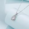 Collar de imitación de diamantes Mosan para damas, exclusivo transfronterizo, temperamento de moda europea y americana, cadena de clavícula con diamantes, colgante que combina con todo.