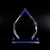 Trofeo de Cristal en Blanco Iceberg Puntiagudo Trofeo de Cristal Fabricación de Souvenirs Venta al por Mayor Premios Reunión Anual Competencia Grabado UV