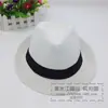 Sombreros para Hombre de Comercio Exterior, Protección Solar y Sombreado, Sombreros Fedora Jazz, Sombreros de Poliéster Tejido para Hombres y Mujeres, Modernos y Versátiles