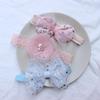 Faixa de cabelo para bebê menina, fofa, super fofa, estilo coreano, arco, conjunto de presente, aniversário