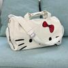 Casual de Aspecto Elegante Dibujo Animado Lindo Bolso Grande Bolso de Mujer Hombro Lazo Gato Bolso Bandolera Bolsa de Fitness Cruzado Viaje Vela Excelente