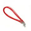 Colar Corda de Cera da Coreia do Sul 1,5-2mm Fivela Lagosta Corda de Couro Preto DIY Corda para Pingente Acessórios de Joias Artesanais Atacado