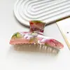 Dulces y Frescos Lindos Accesorios para el Cabello para Mujeres, Pinzas para el Cabello Trapezoidales para Peinados Recogidos en la Parte Trasera de la Cabeza, Elegantes Pinzas Laterales, Pasadores Sencillos de Colores Gelatina