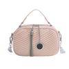 Bolso Caja con Borlas Estilo Tweed para Mujer 2025 Verano Nuevo Moda Casual Cadena Bandolera Hombro Bolso Cuadrado Pequeño