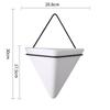 Plantas Creativas para Pared de Sala de Estar, Macetas de Pared, Pared de Fondo, Decoraciones Blandas de Pared, Colgantes de Plantas Verdes, Porcelana Blanca
